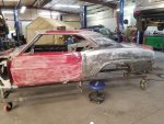 qtr installed geting sanded.jpg